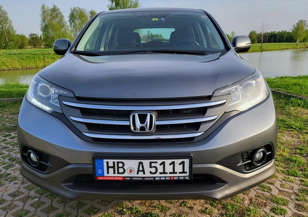Honda CR-V cena 59909 przebieg: 168000, rok produkcji 2013 z Sieradz małe 529
